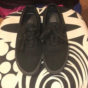 Black vans Size 9 women